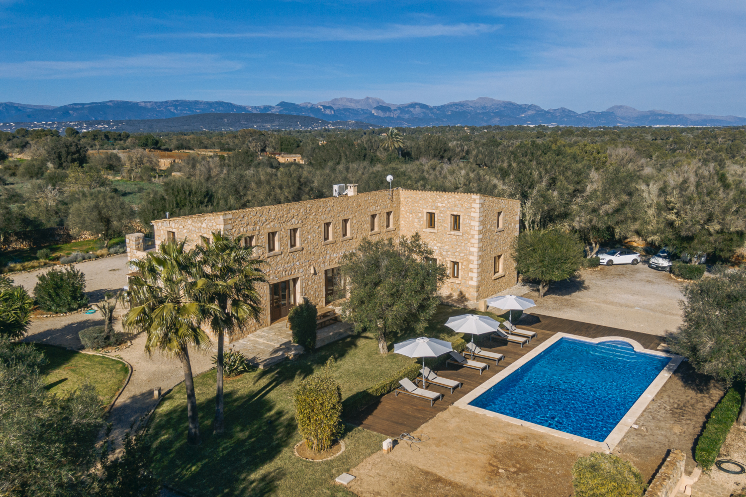 Algaida: Wunderschöne Stein-Finca mit Ferienvermietungslizenz