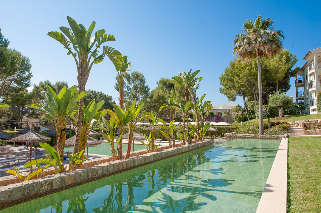 Camp de Mar: Luxuswohnung mit Meerblick